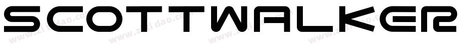 scottwalker regular字体转换